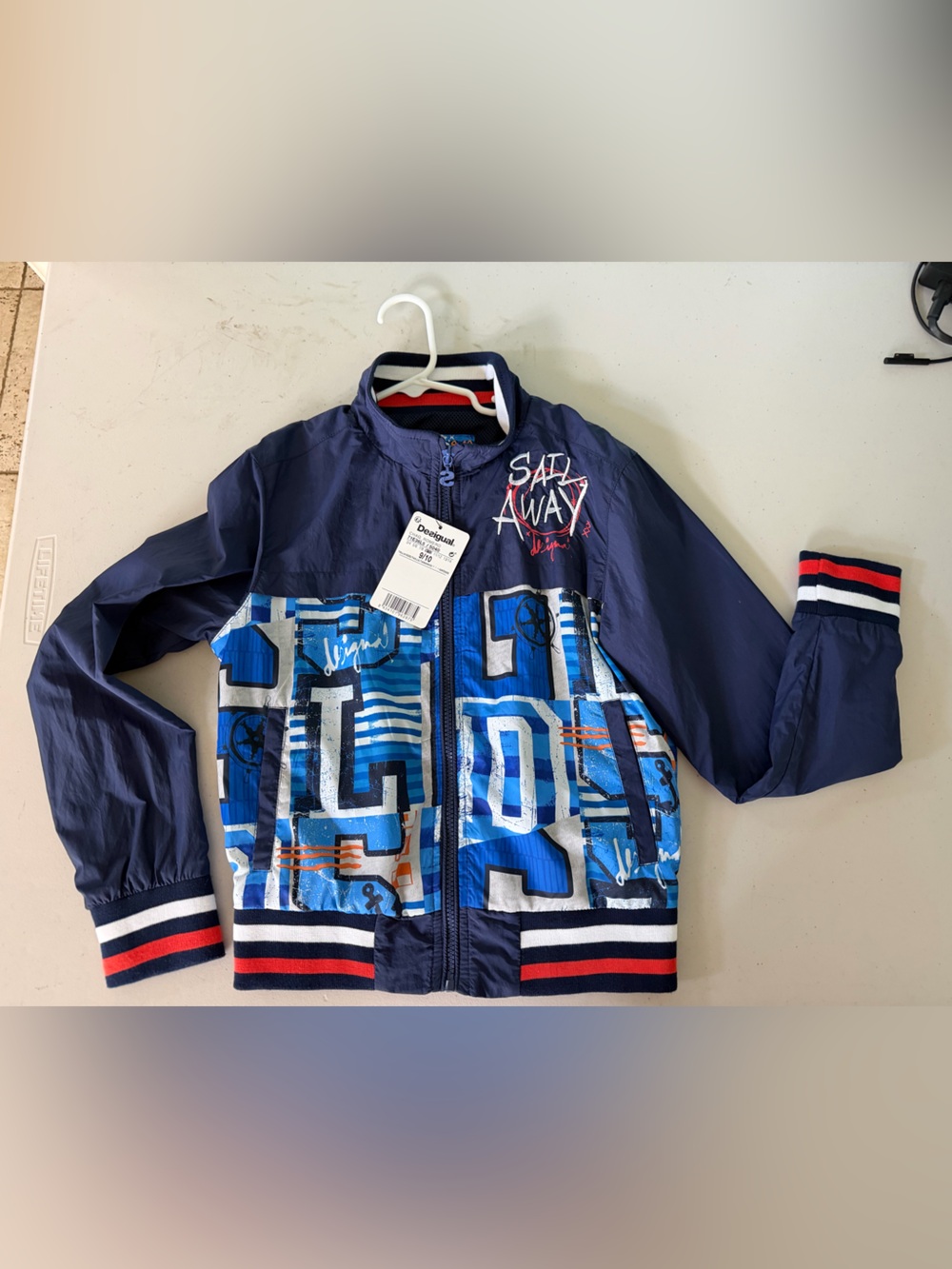 New Desigual CHAQ_ROMERO Children’s Jacket Size 9/10
